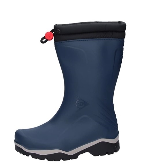 DUNLOP Blizzard Kids Navy Wellington Boot